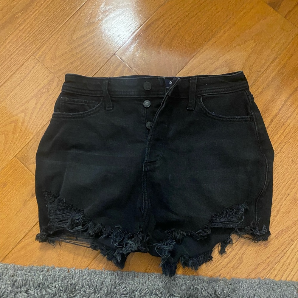 Hollister mom black short